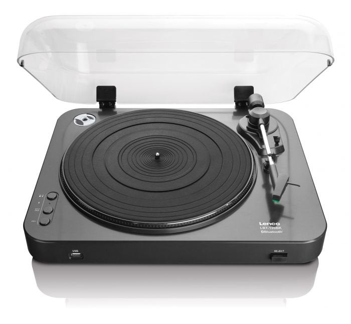 Lenco Lbt-120bk Tocadisco Tocadiscos De Tracción Por Correa Negro