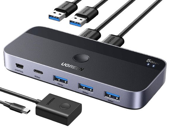 EAN 6941876217052 - Ugreen USB 3.0 Sharing Switch 2 In 4 Out imagen 1