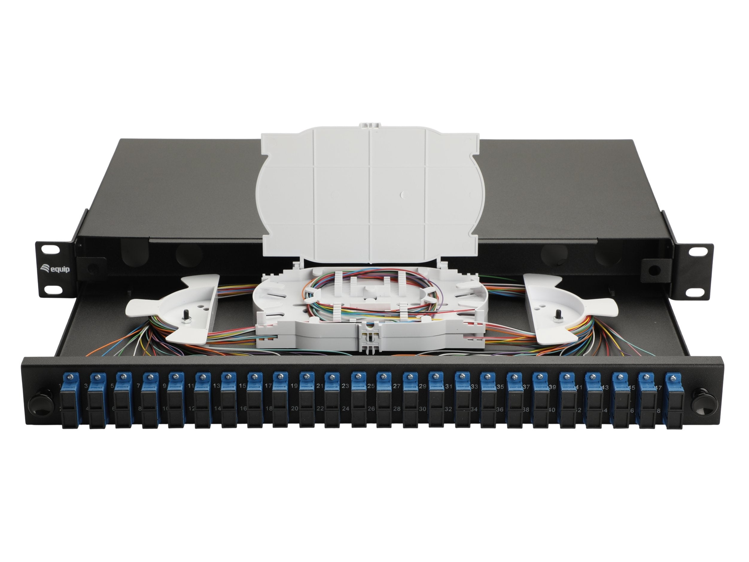 Equip Lwl-Spleisskamen 24-Port Sc-Duplex Os2 1u Komplett Sw