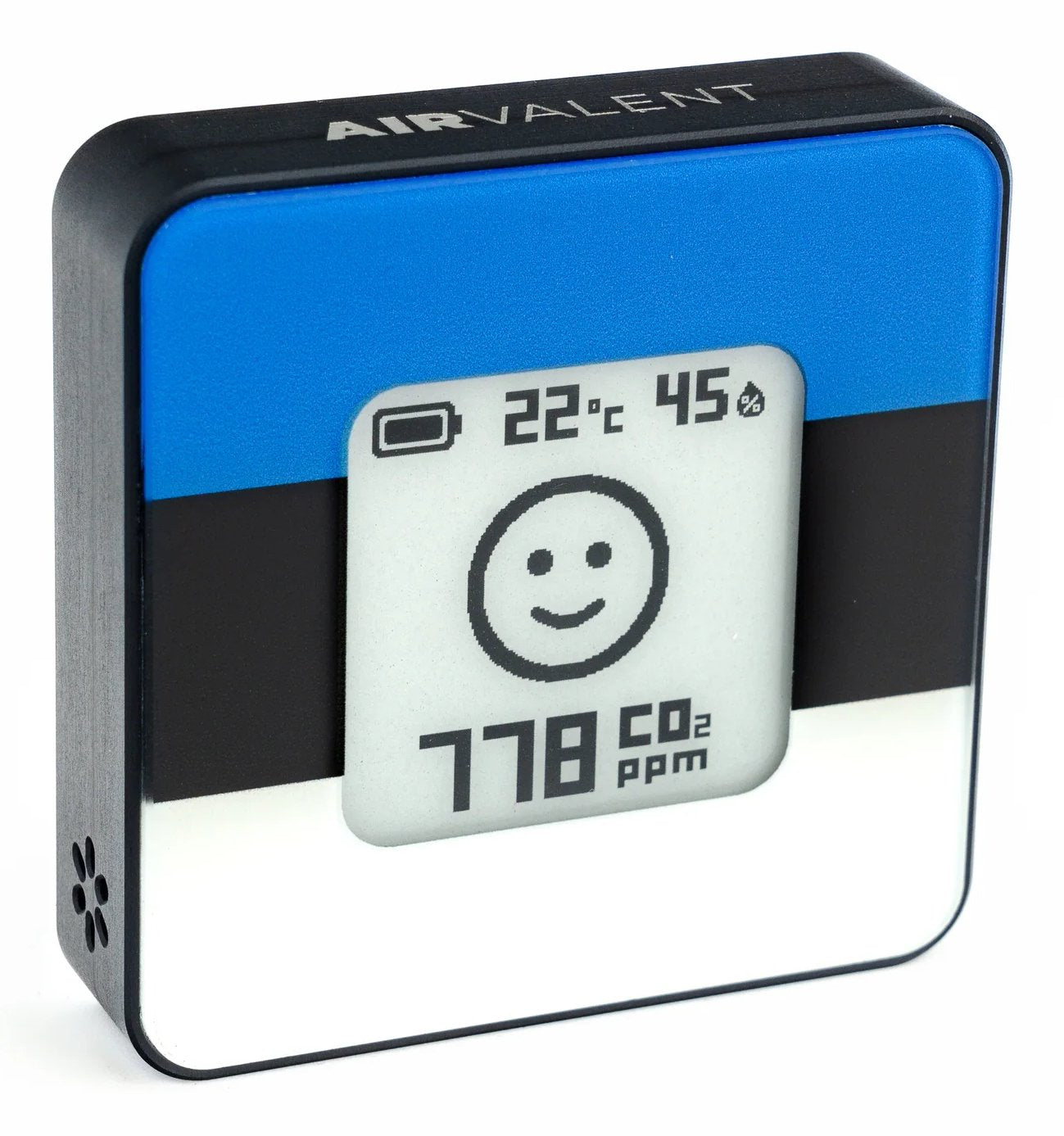 EAN 4751044060463 - AIRVALENT AIRV-FLEE medidor de calidad del aire Negro, Azul, Blanco imagen 1