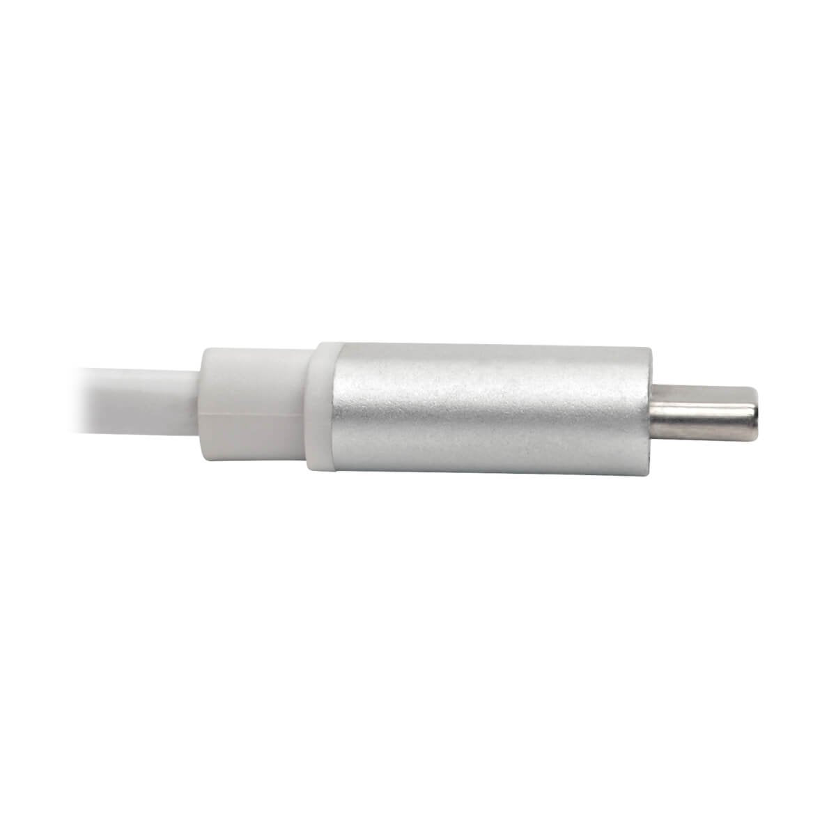 Tripp Lite Estación De Conexión Usb-C Type-C, 4k @ 30 Hz, Hdmi, Thunderbolt 3, Usb-A Hub, Carga Pd, Sd Micro Sd, Gbe - Plata