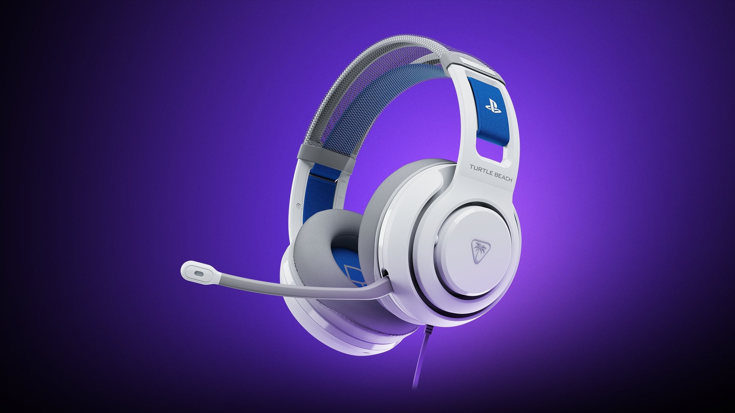 Turtle Beach Atlas 200 Ps Over-Ear Stereo Headset, Weiss