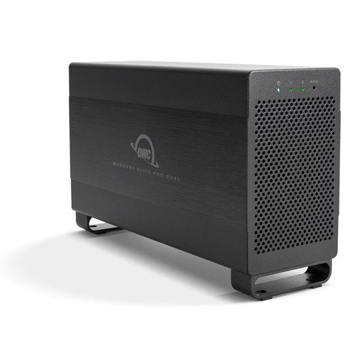Owc Mercury Elite Pro Dual Caja De Disco Duro (Hdd) Negro 2.5/3.5"