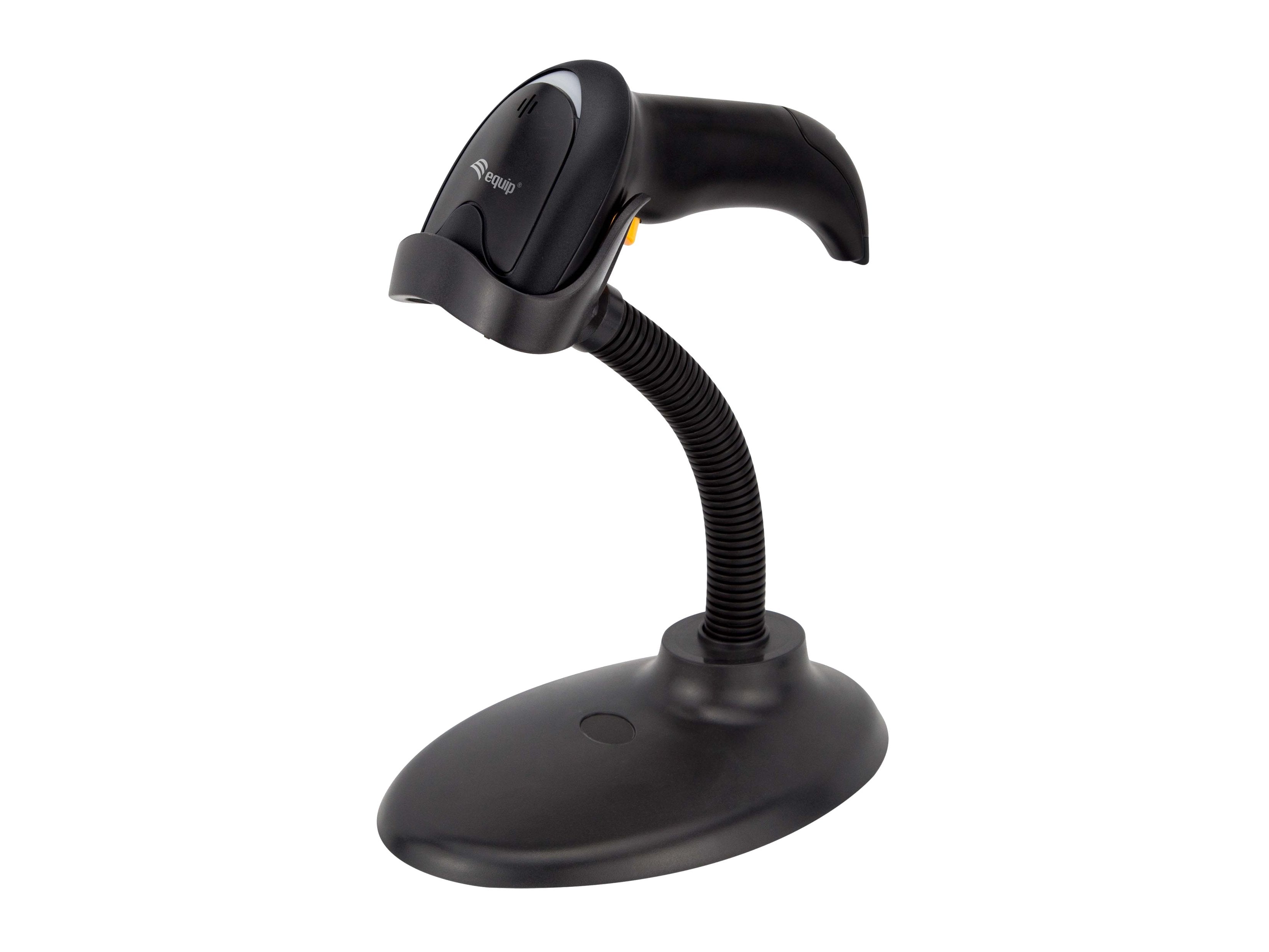 Equip Escáner Manual De Código De Barras Cable Láser 2d Usb 1d2d Negro