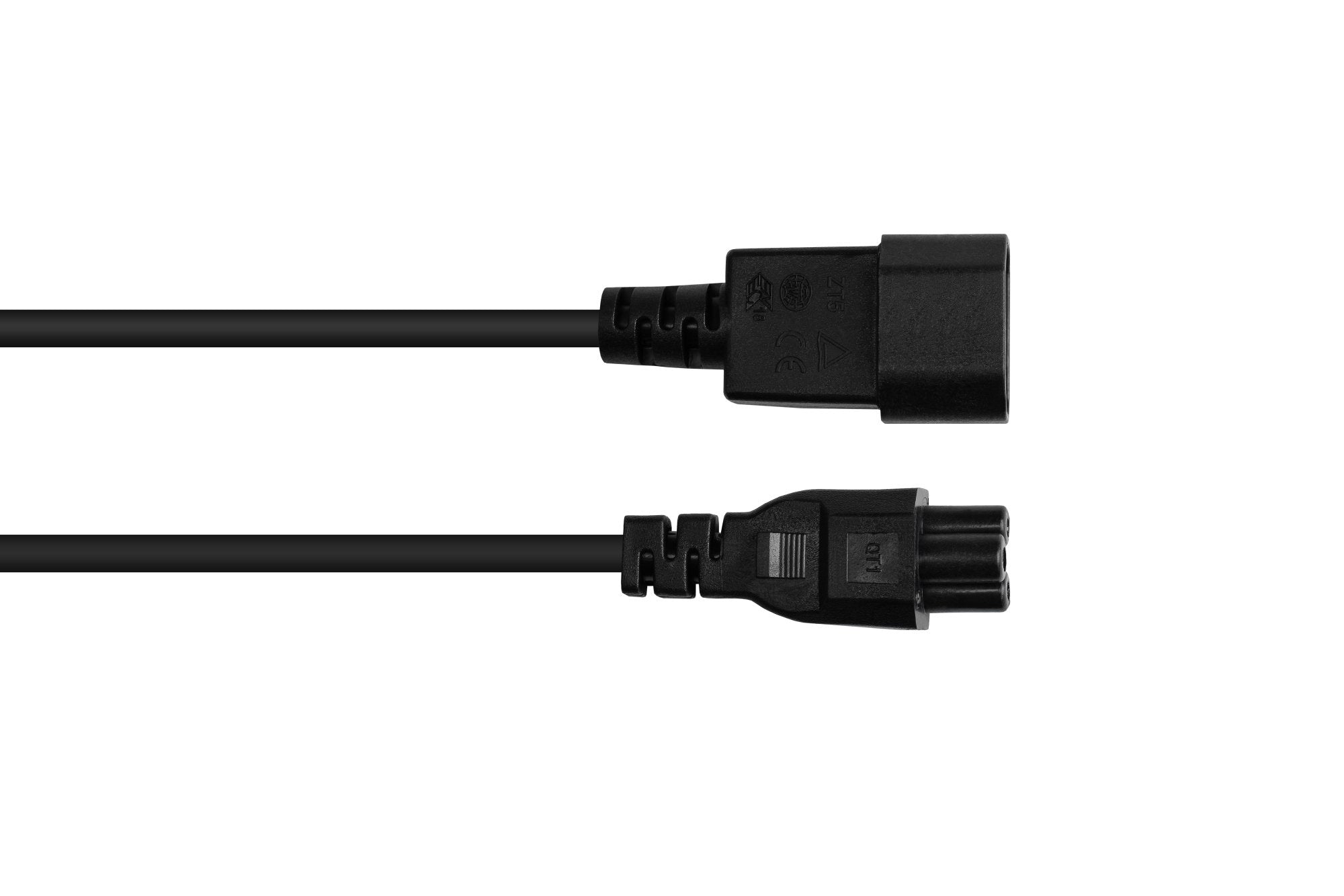 Good Connections Kaltgeräteverlängerung An C5 Negro 1m