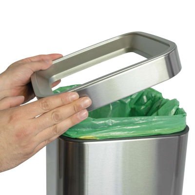 Maul Abfallbehälter Maulprime 30l Edelmahl Offen