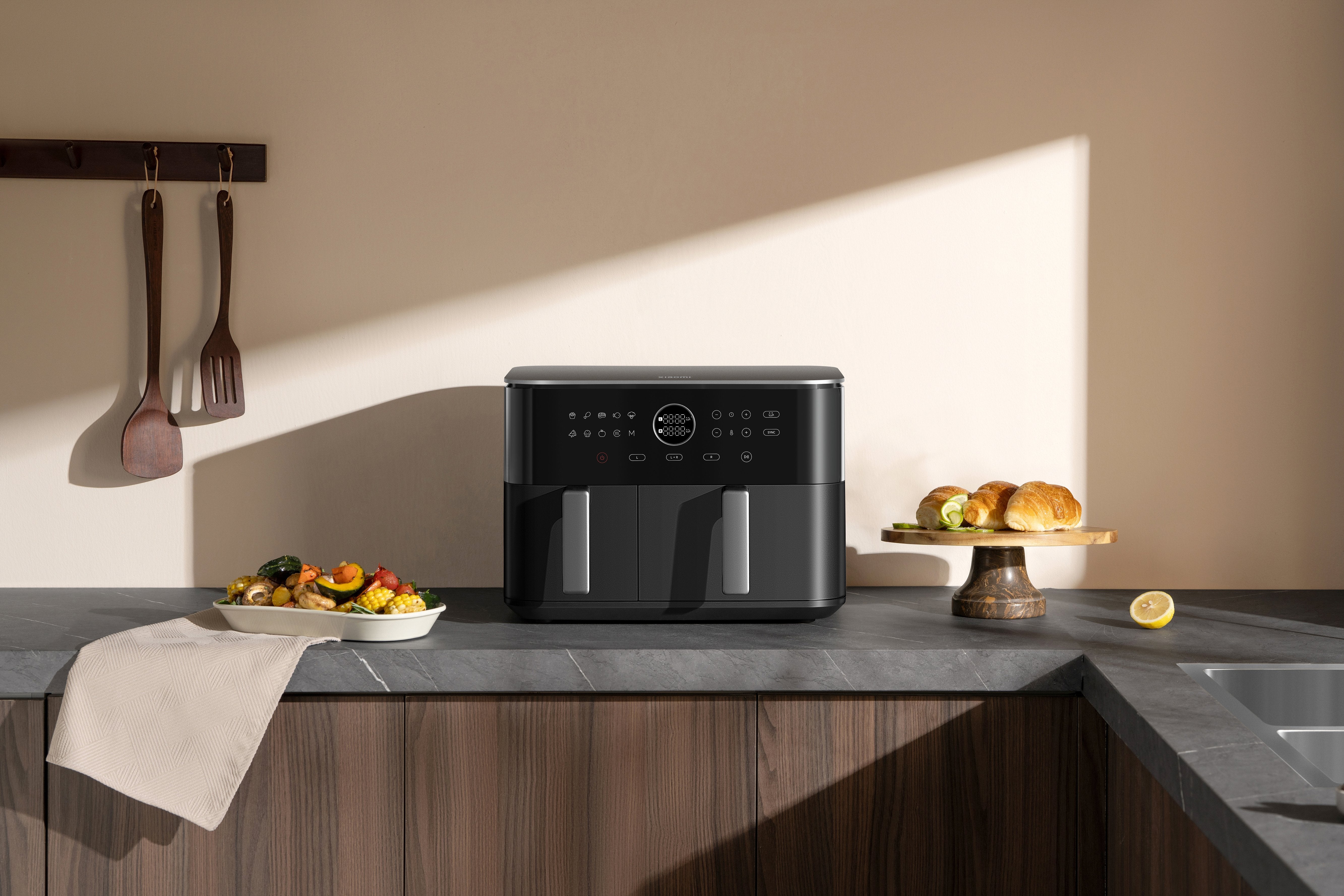 EAN 6932554423353 - Xiaomi MAF-D1001 Doble 10 L Independiente 2700 W Freidora de aire caliente Negro imagen 6
