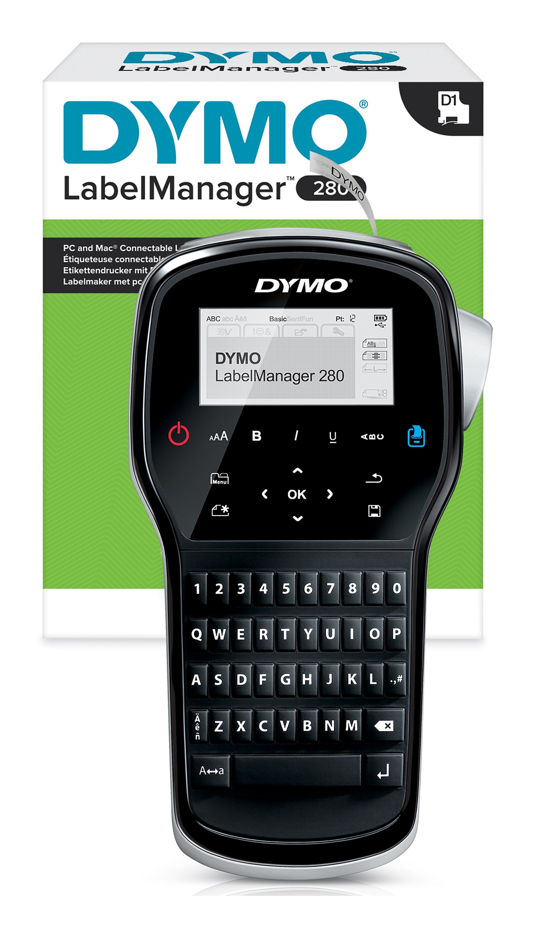 EAN 3501170968963 - DYMO LabelManager 280 QWY impresora de etiquetas Transferencia térmica 180 x 180 DPI 15 mm/s Inalámbrico  imagen 1