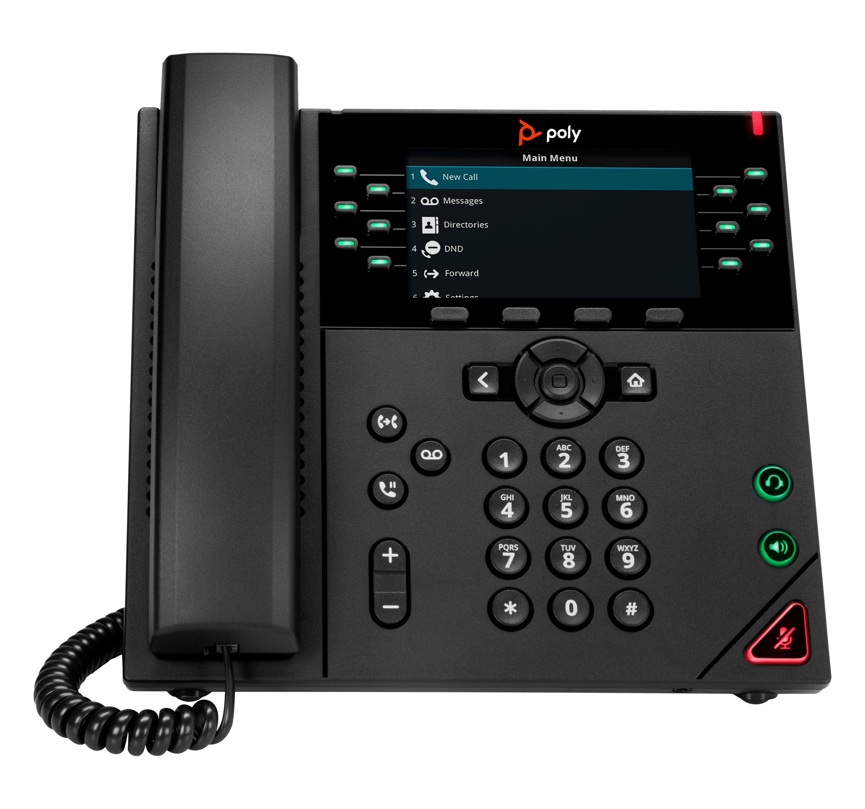 EAN 0196337662940 - HP Poly VVX 450 12-Line IP Phone and PoE-enabled teléfono IP Negro LCD imagen 1