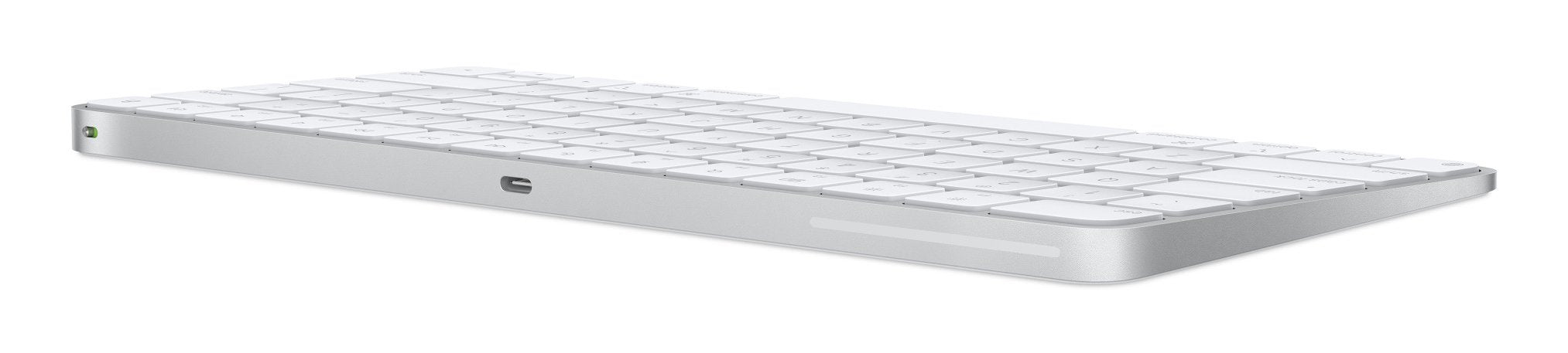Apple Magic Keyboard, Teclado Plateado/Blanco, Disposición Hu Mxcl3mg/A