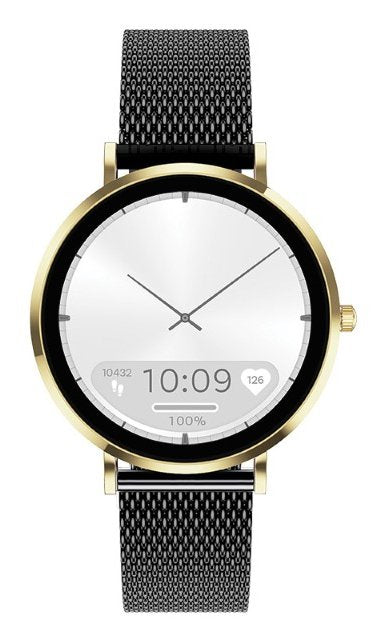 EAN 5908235979182 - MaxCom FW28 3,02 cm (1.19") AMOLED Digital 390 x 390 Pixeles Pantalla táctil Oro, Negro imagen 3