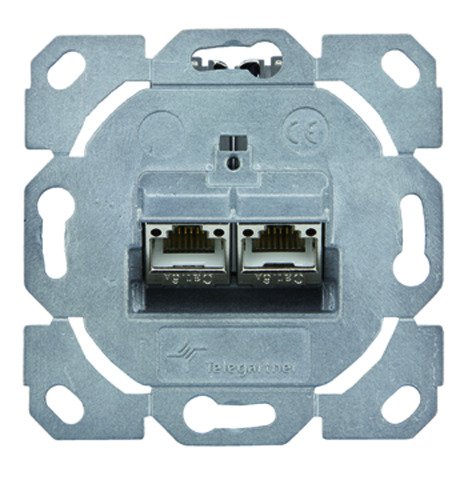 Telegärtner J00020a0529 Toma De Corriente Rj-45 Metálico
