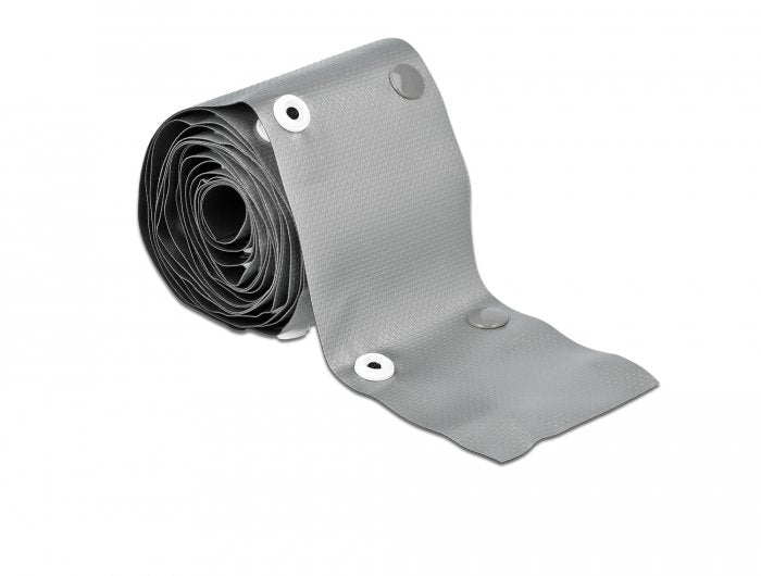 Delock 20725 Pasacables Negro, Gris