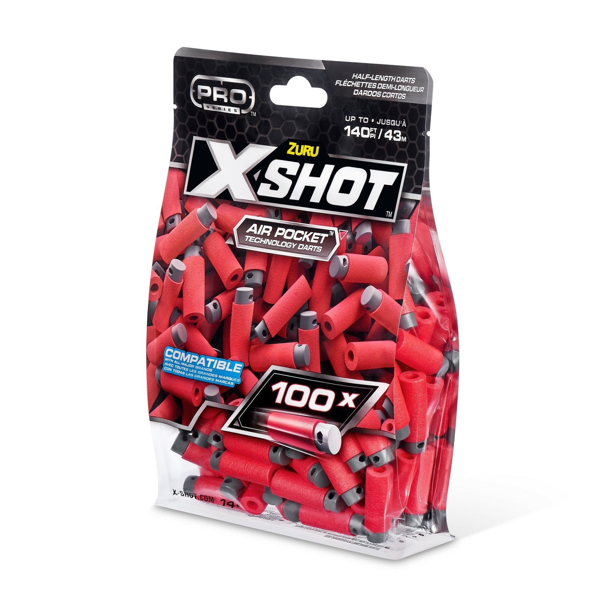Zuru Zuru Xshot - Skins Nachfüllpackung 100 Half-Darts 36601