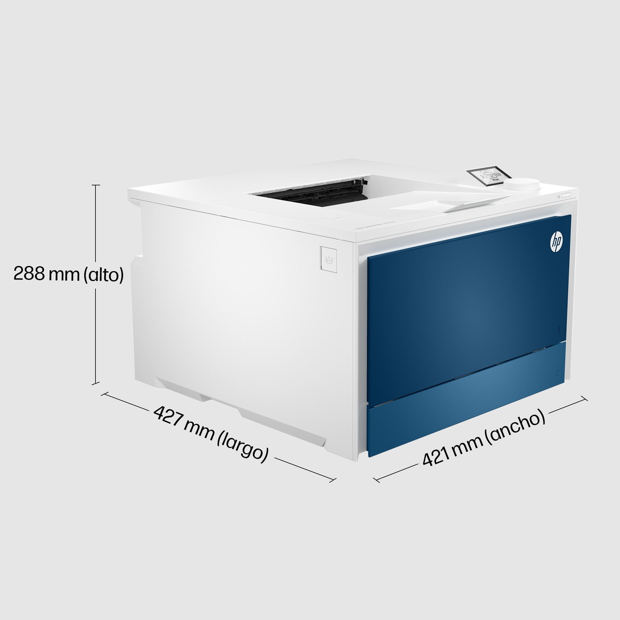 Impresora Láser Color Hp Laserjet Pro 4202dw Wifi Dúplex Blanca Y Azul