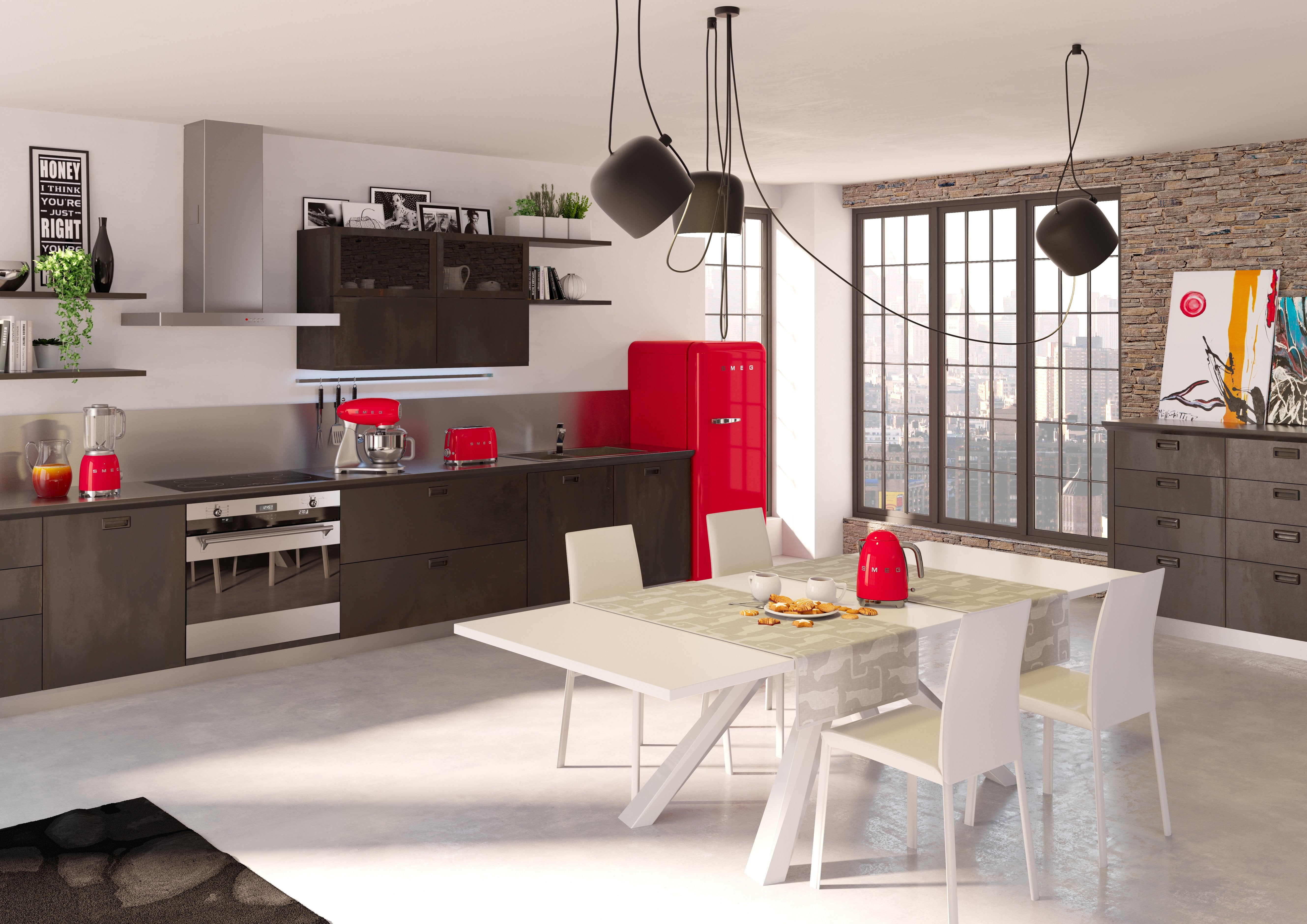 EAN 8017709186968 - Smeg TSF01RDEU tostadora 6 2 rebanada(s) 950 W Rojo imagen 14