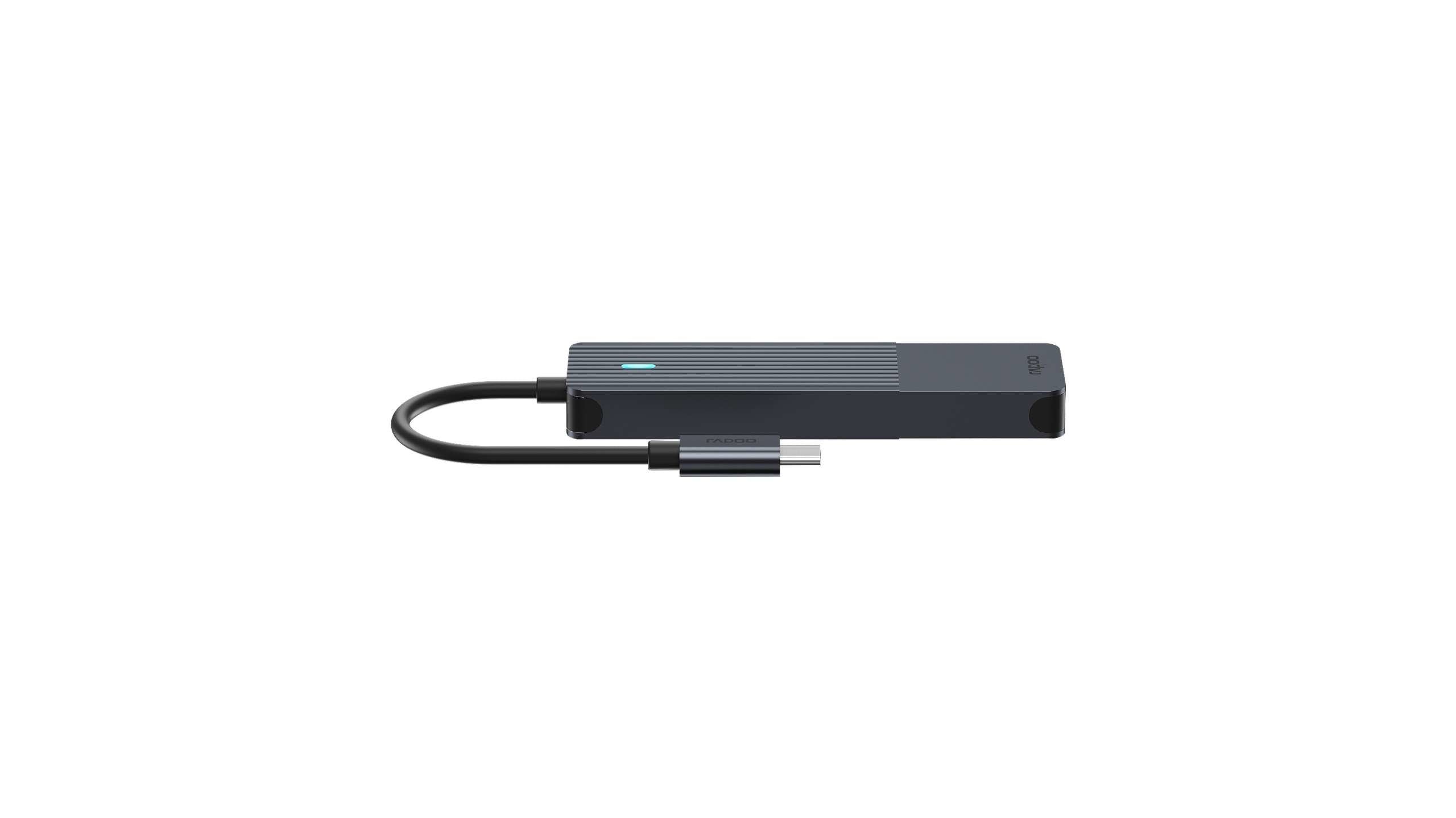 Rapoo Usb-C Hub Grau Usb-C Auf Usb-A