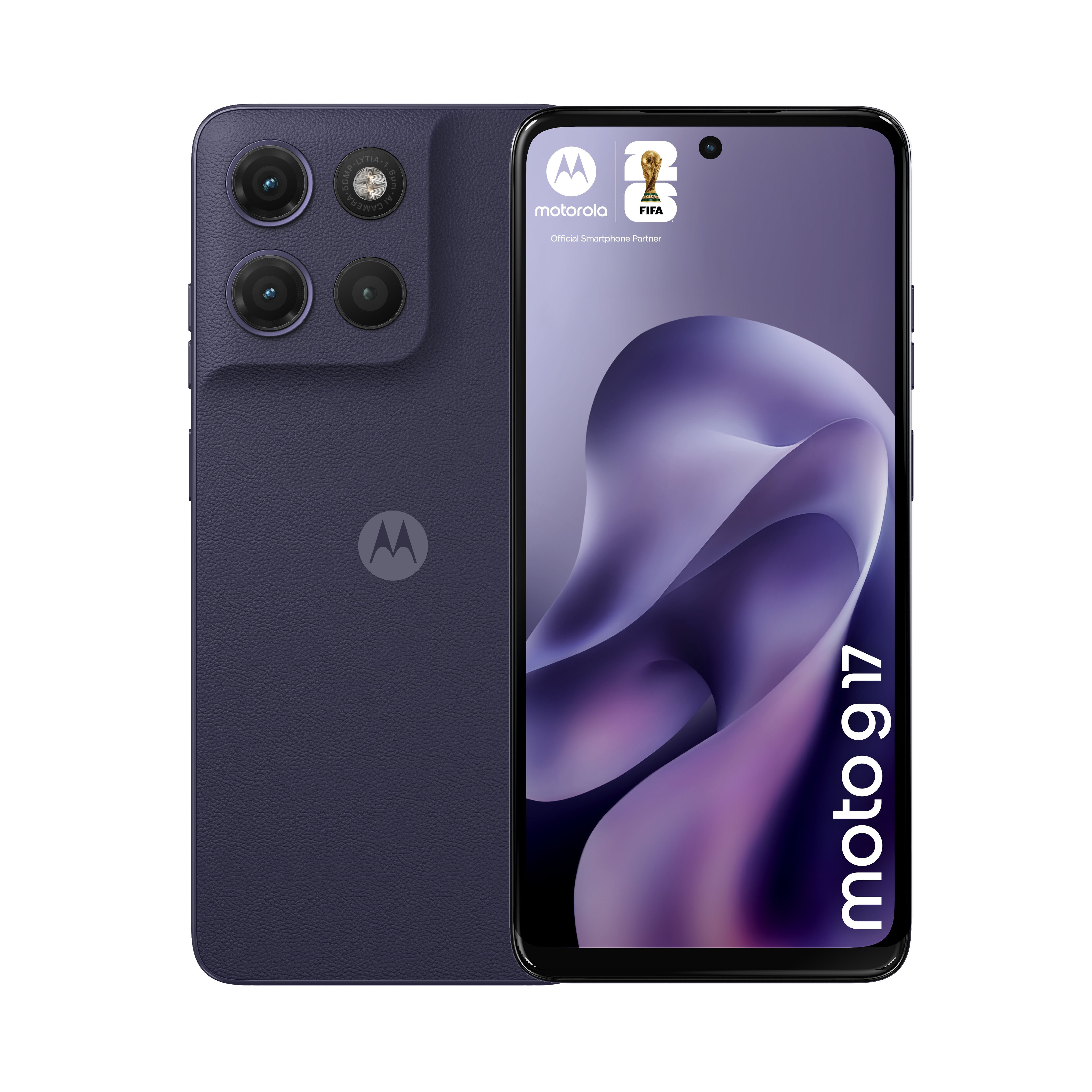 Smartphone  Motorola Moto G17 17,1 Cm (6.72") Sim Doble Android 15 Usb Tipo C 8 Gb 128 Gb 5200 Mah Púrpura