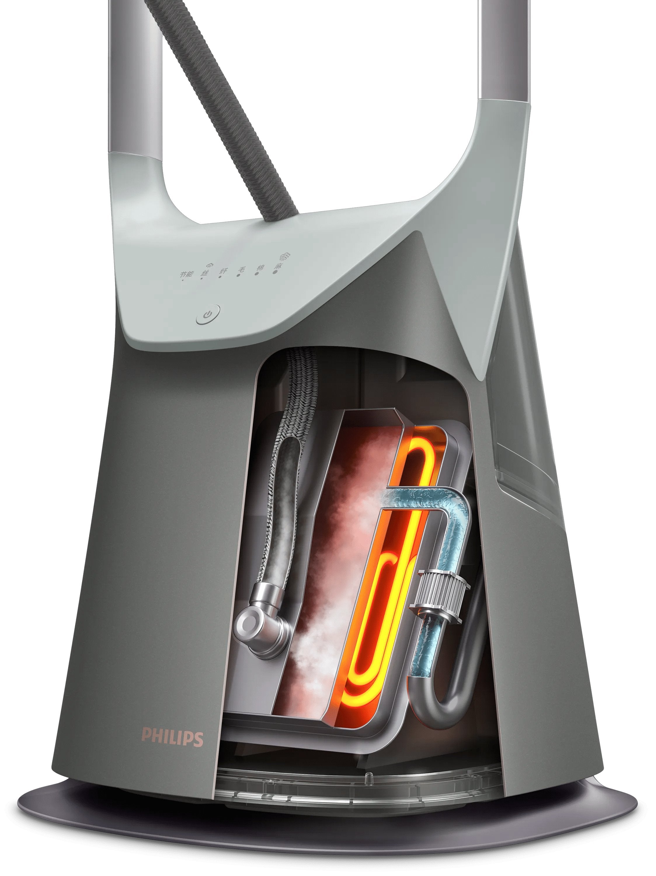 EAN 8710103968351 - Philips 8000 series GC628/80 vaporizador para ropa 2 L 2400 W Gris imagen 3