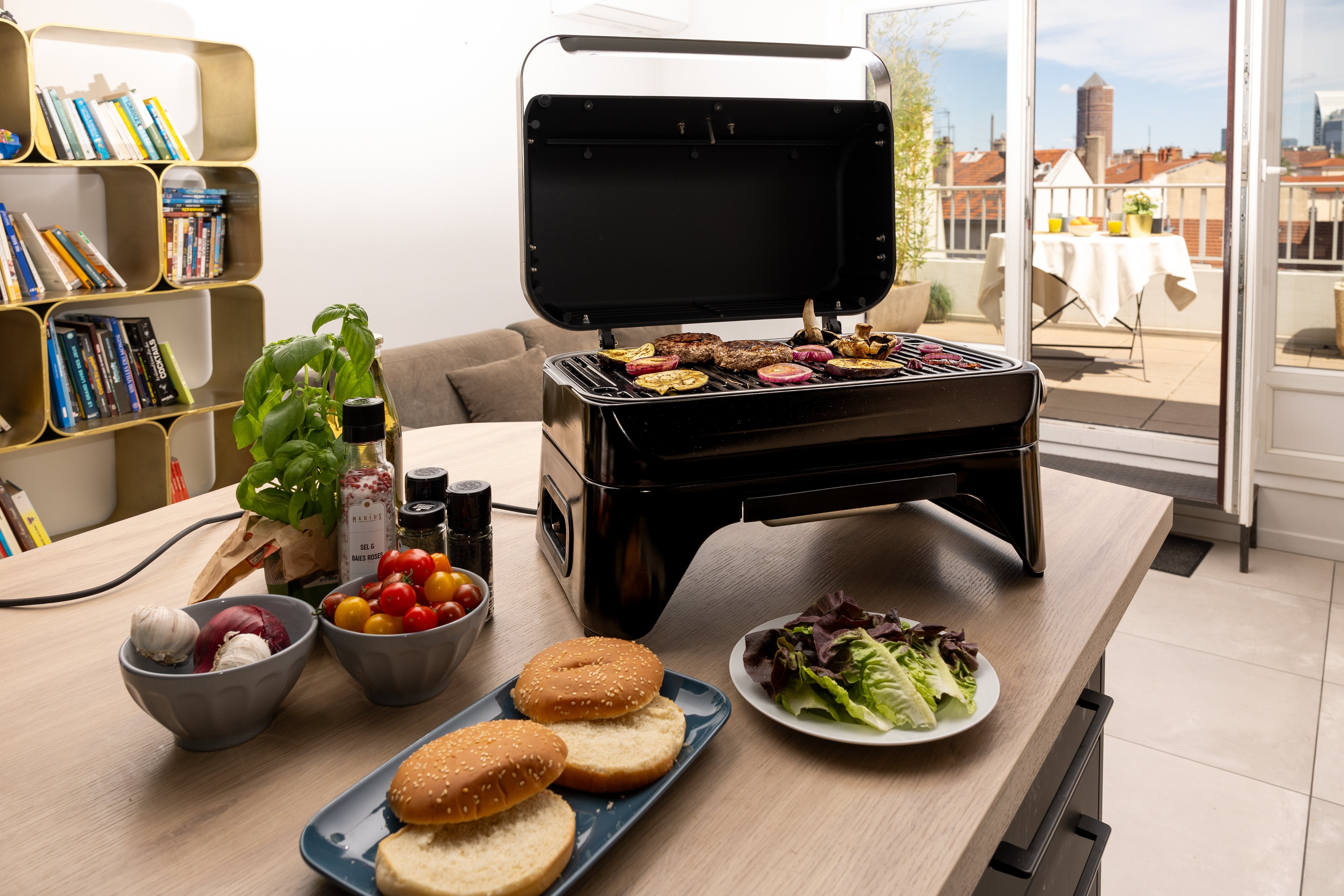 Parrilla Eléctrica Campingaz Attitude 2go Eléctrica Negra/Plateada, 2.000 Vatios, Modelo 2024 2177560
