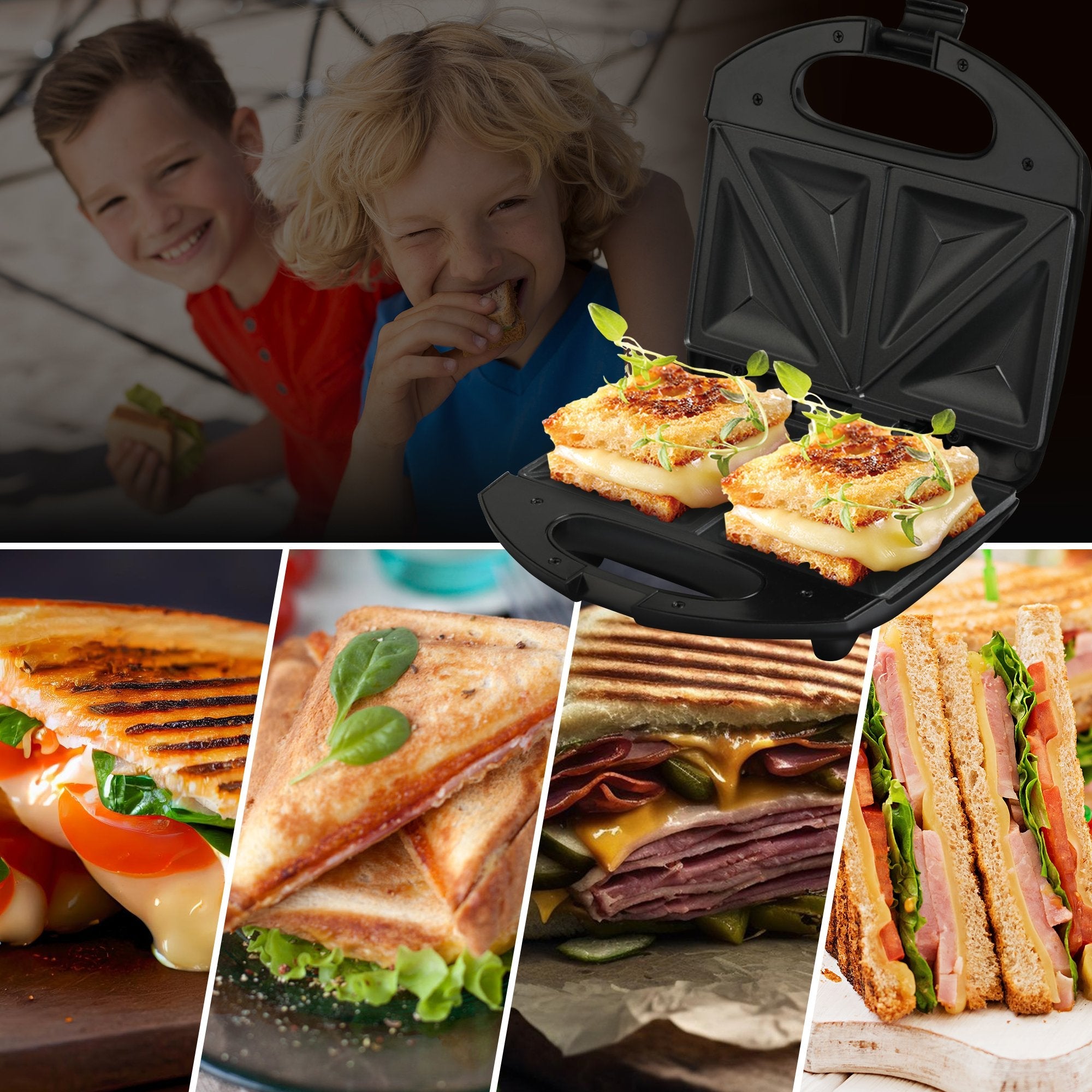 Extralink Smart Life Sandwich Maker Sj-22, 750w