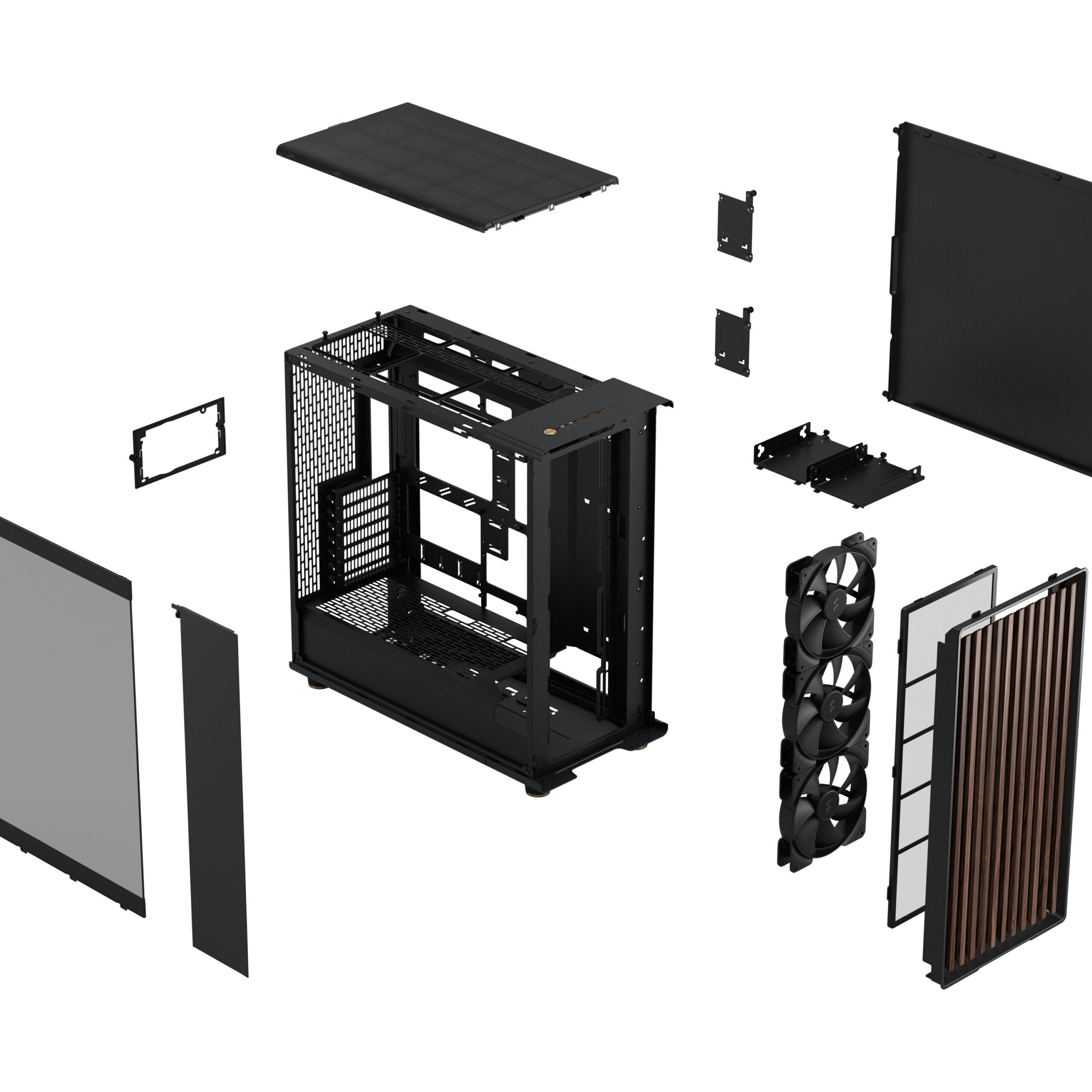 EAN 0843276109462 - Fractal Design North XL Escritorio Negro, Carbón vegetal imagen 15