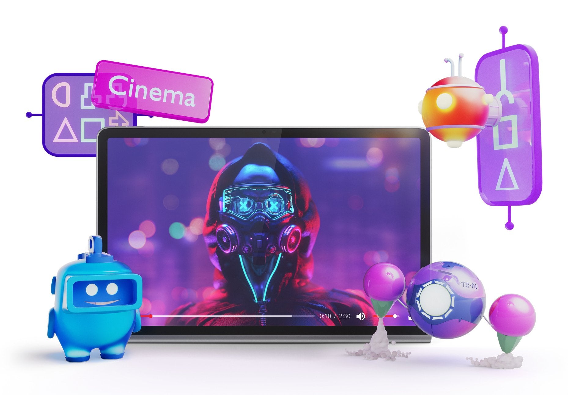 EAN 0197530284359 - Lenovo Tab Plus Mediatek 128 GB 29,2 cm (11.5") 8 GB Wi-Fi 5 (802.11ac) Android 14 Gris imagen 17