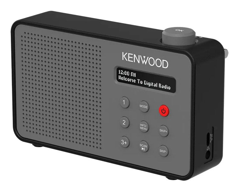 Radio Kenwood Cr-M25dab-H Portátil Digital Gris