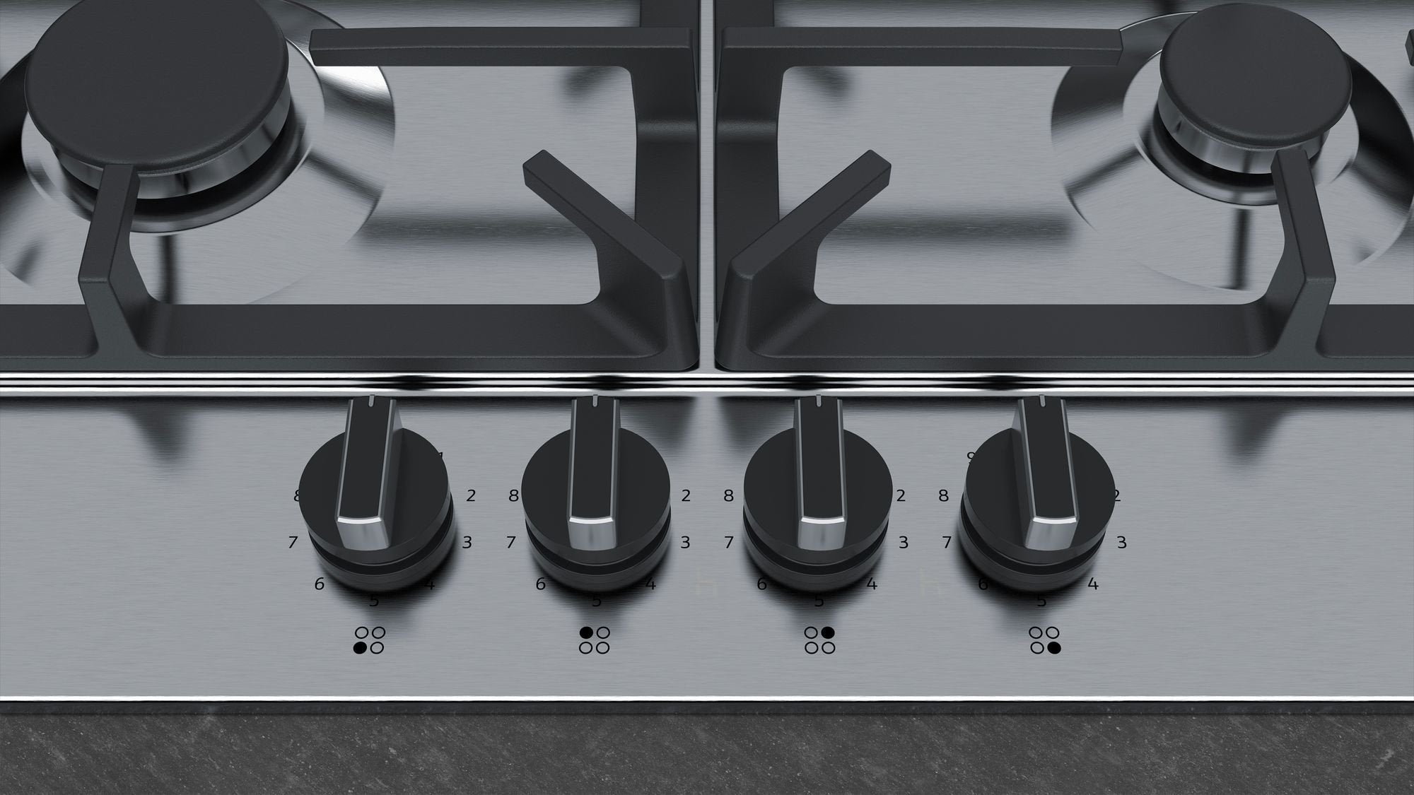 EAN 4242004203384 - Neff T26DS49N0 hobs Acero inoxidable Integrado 60 cm Encimera de gas 4 zona(s) imagen 4