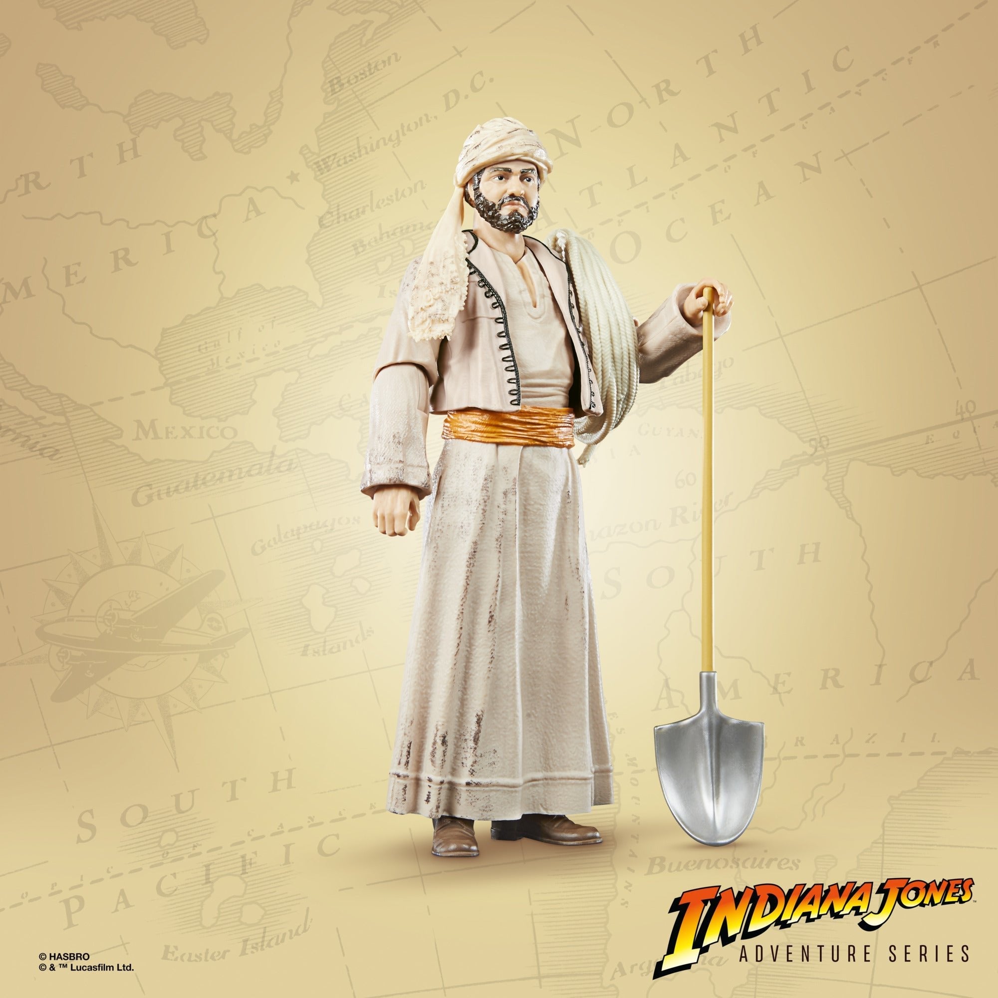 Figura Sallah En Busca Del Arca Perdida Indiana Jones 15cm