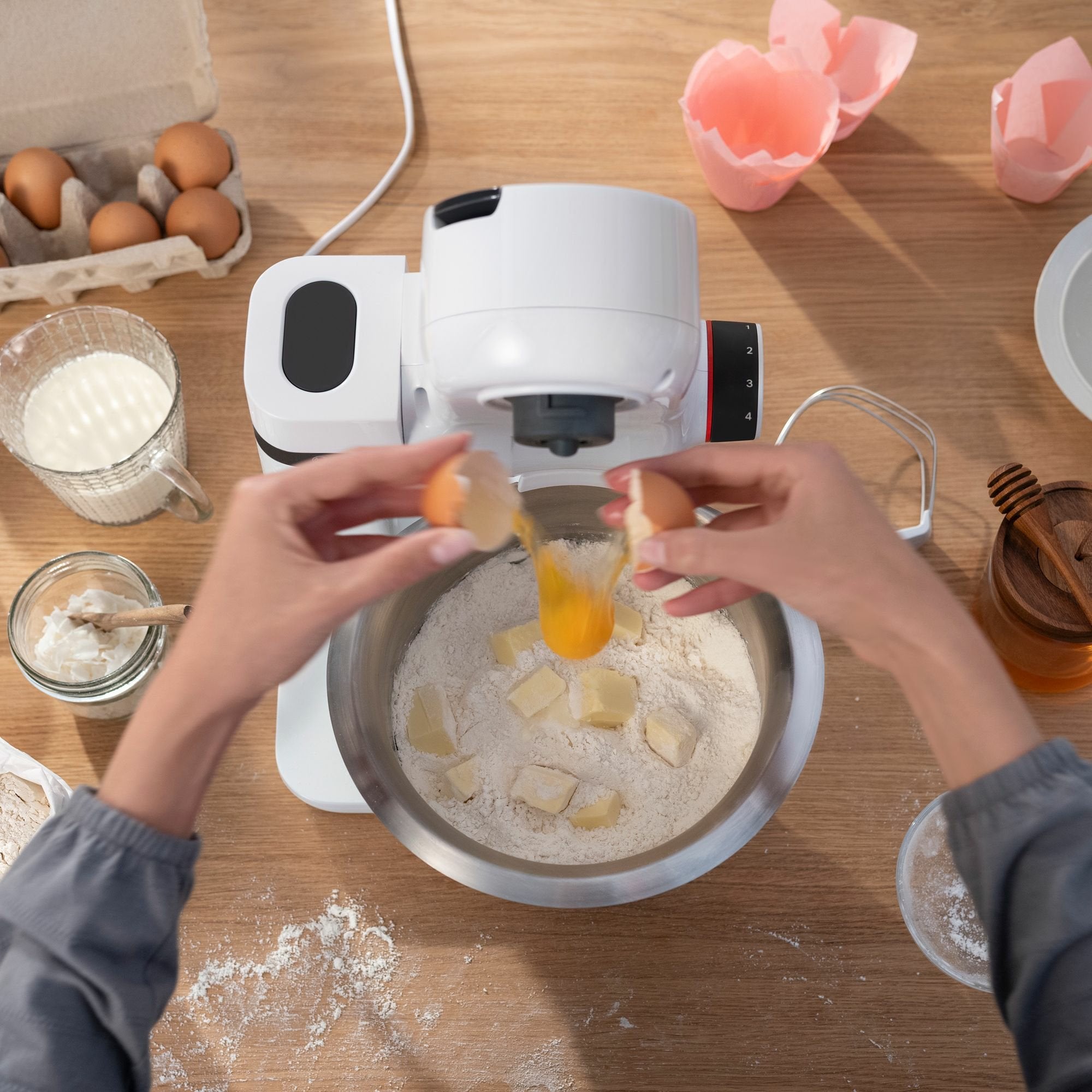 Robot De Cocina Bosch Mum Serie 2/ 700w/ Capacidad 3.8l/ Blanco