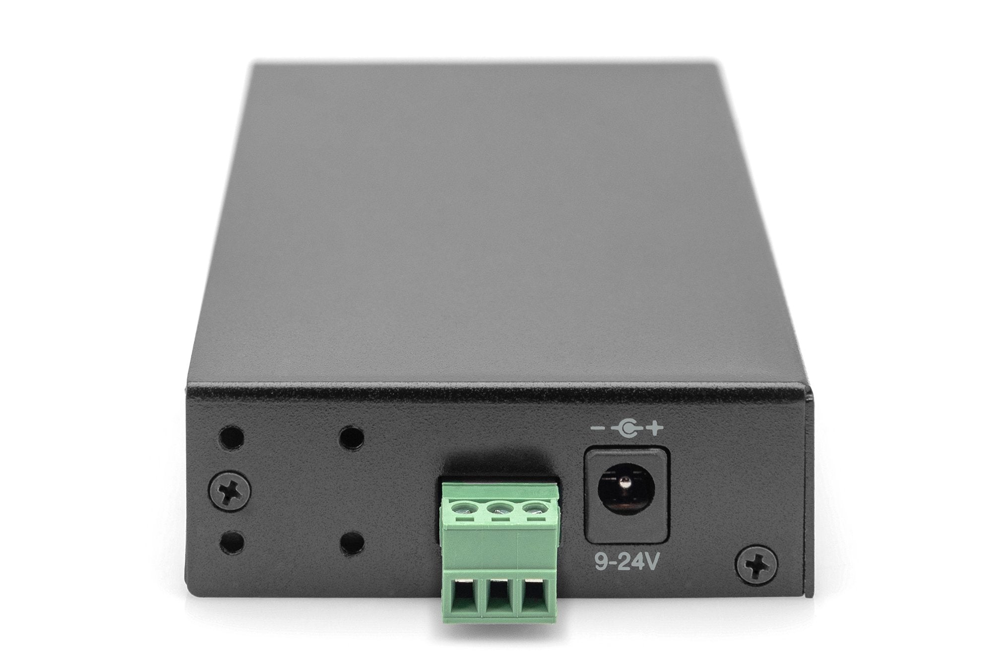 Digitus Hub Usb 4 Puertos 3.0->4xa3.0 Línea Indumrial Negro.