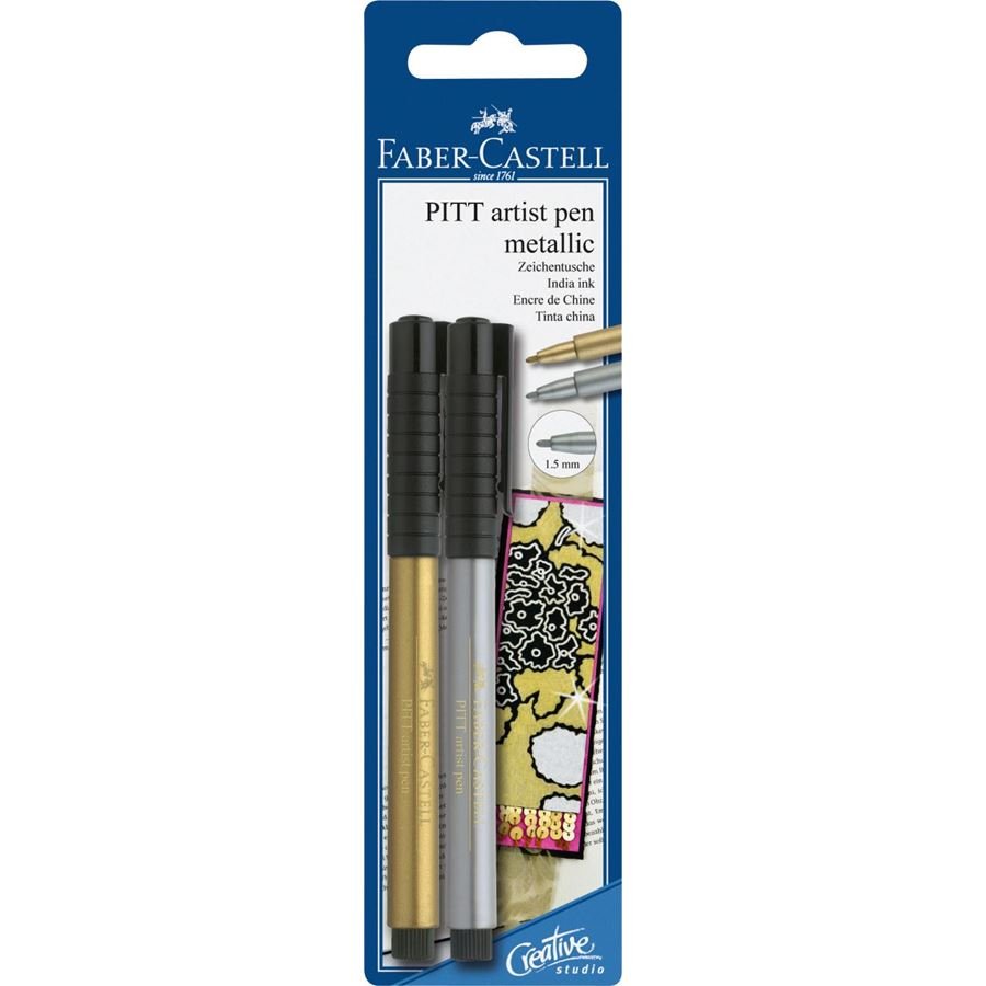 Bolígrafo De Tinta Faber-Camell Pitt Artim Pen Fb.250 251bk