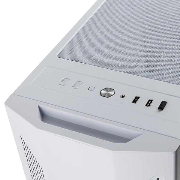 Caja Semitorre E-Atx Lian-Li Lancool Ii Rgb Con Paneles De Cristal (Blanco)