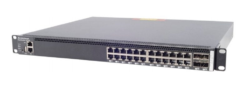 Lenovo Rackswitch G7028 Gestionado L2 Gigabit Ethernet [10/100/1000] 1u Negro
