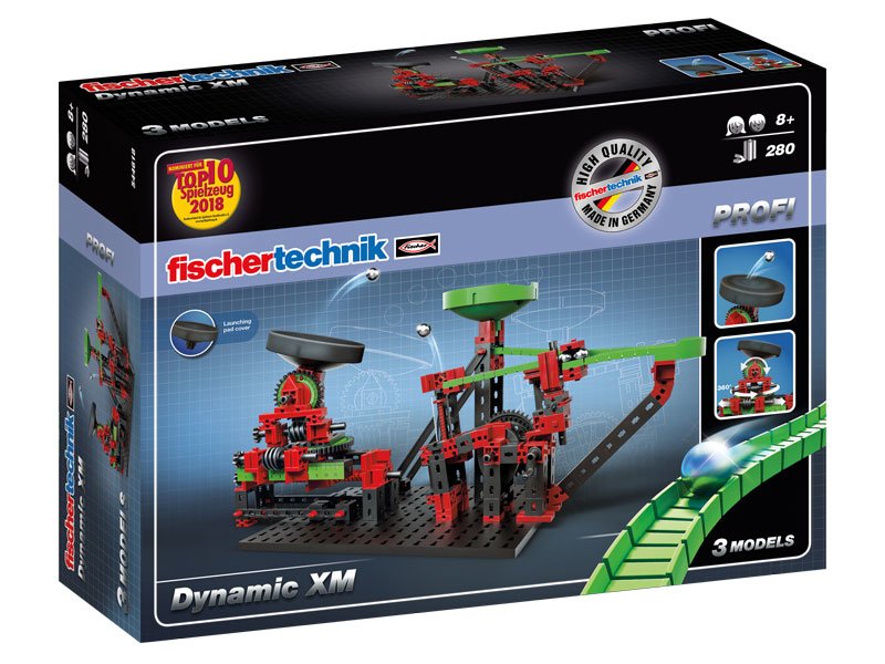 Fischertechnik Dynamic Kugelbahn Xm                   Ab 7j.