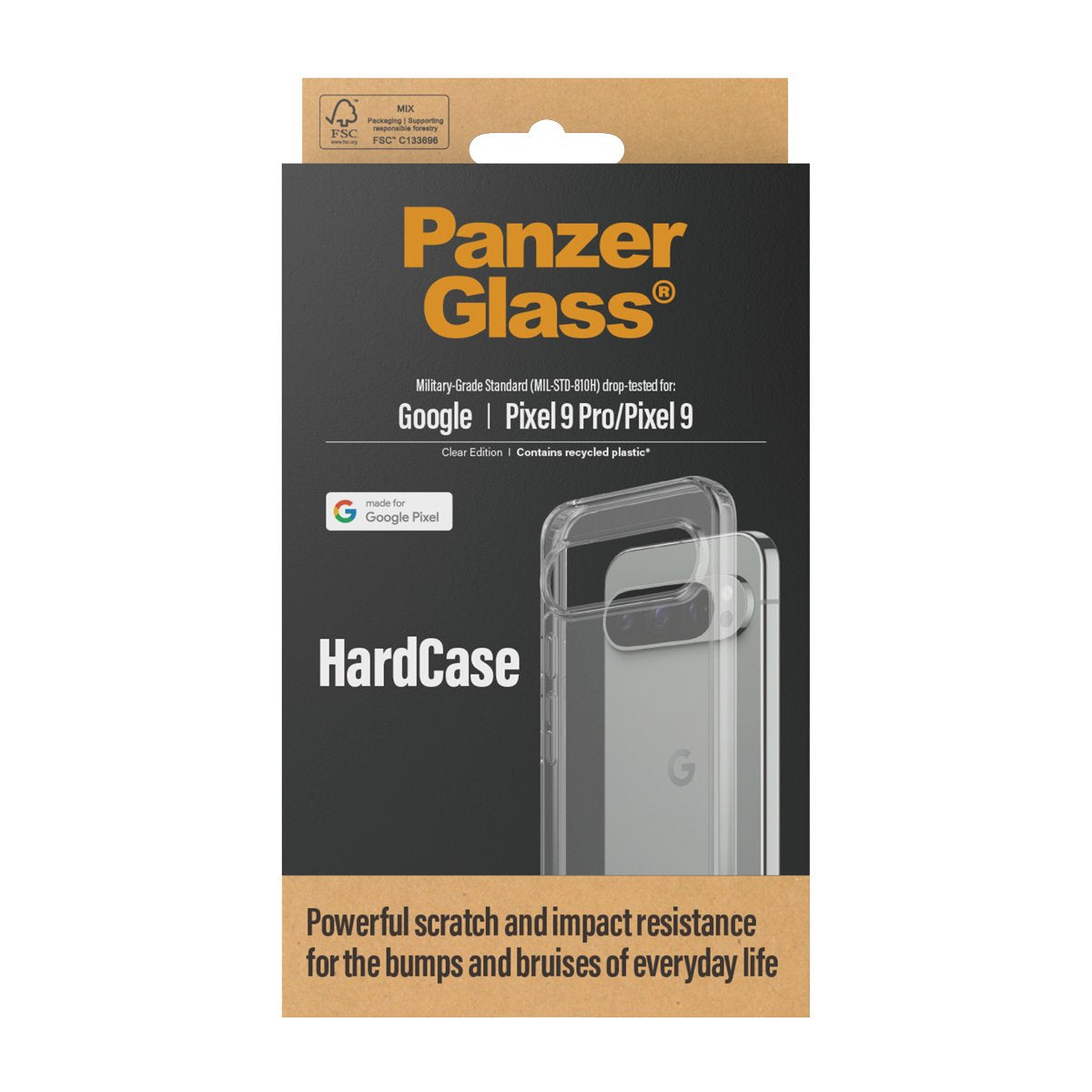 EAN 5715685000614 - PanzerGlass ® HardCase Transparent Google Pixel 9 Pro 5G | 9 5G funda para teléfono móvil Transparente imagen 3