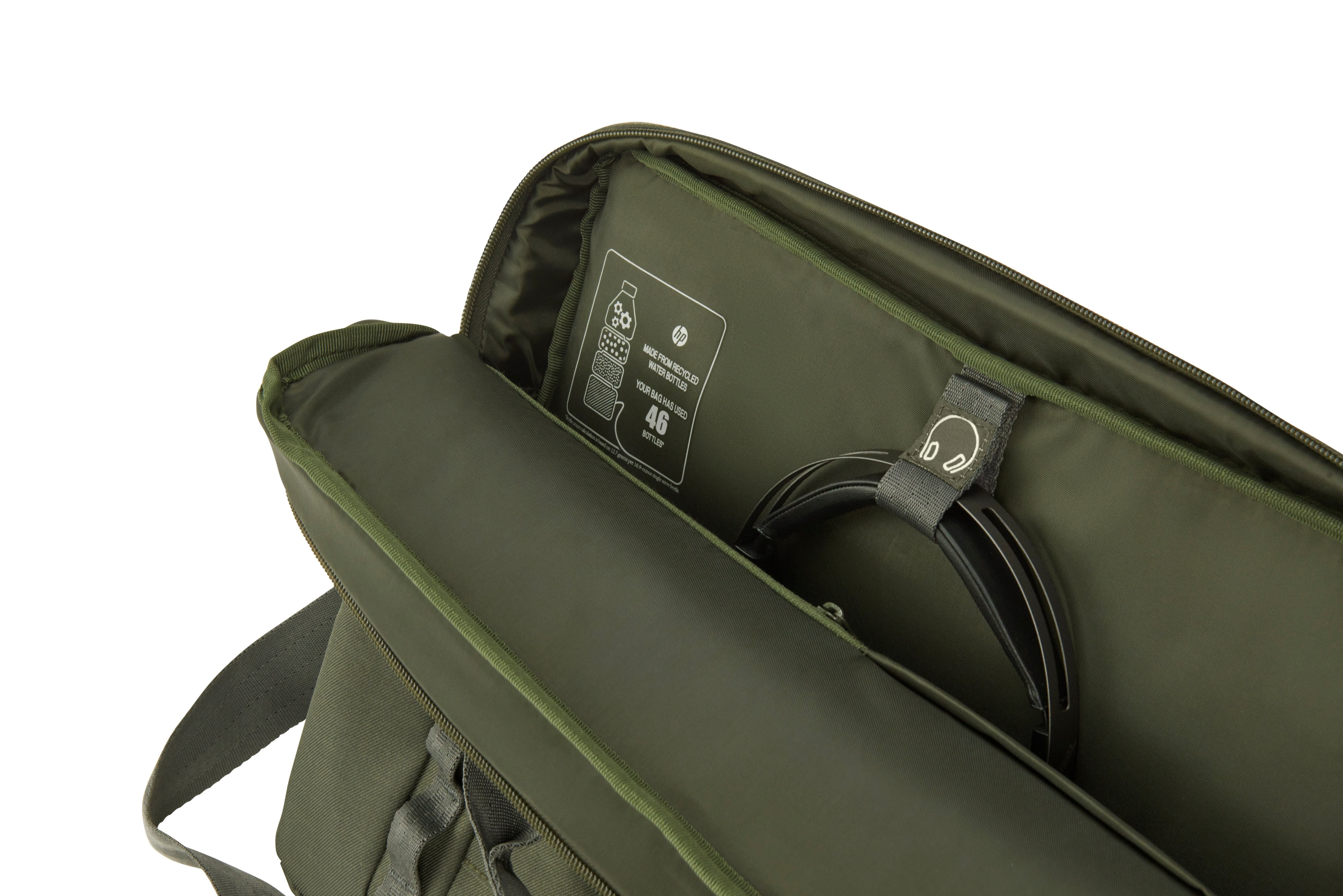 EAN 0197961660449 - HP 15.6 Modular Laptop Bag 39,6 cm (15.6") Bandolera Verde, Gris imagen 9