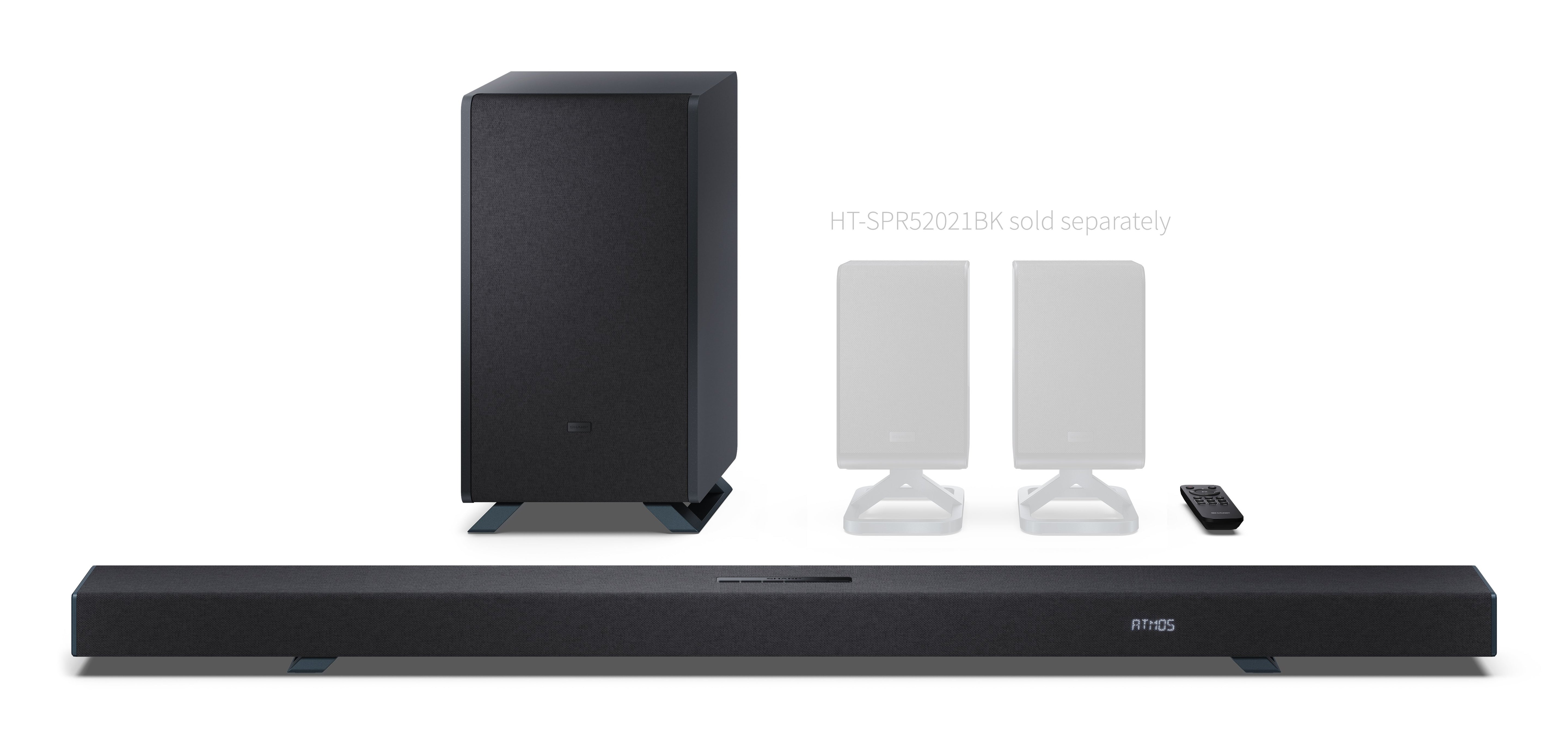EAN 4550556112253 - Sharp HT-SBW55121(BK) altavoz soundbar Negro 5.1.2 canales 212 W imagen 3