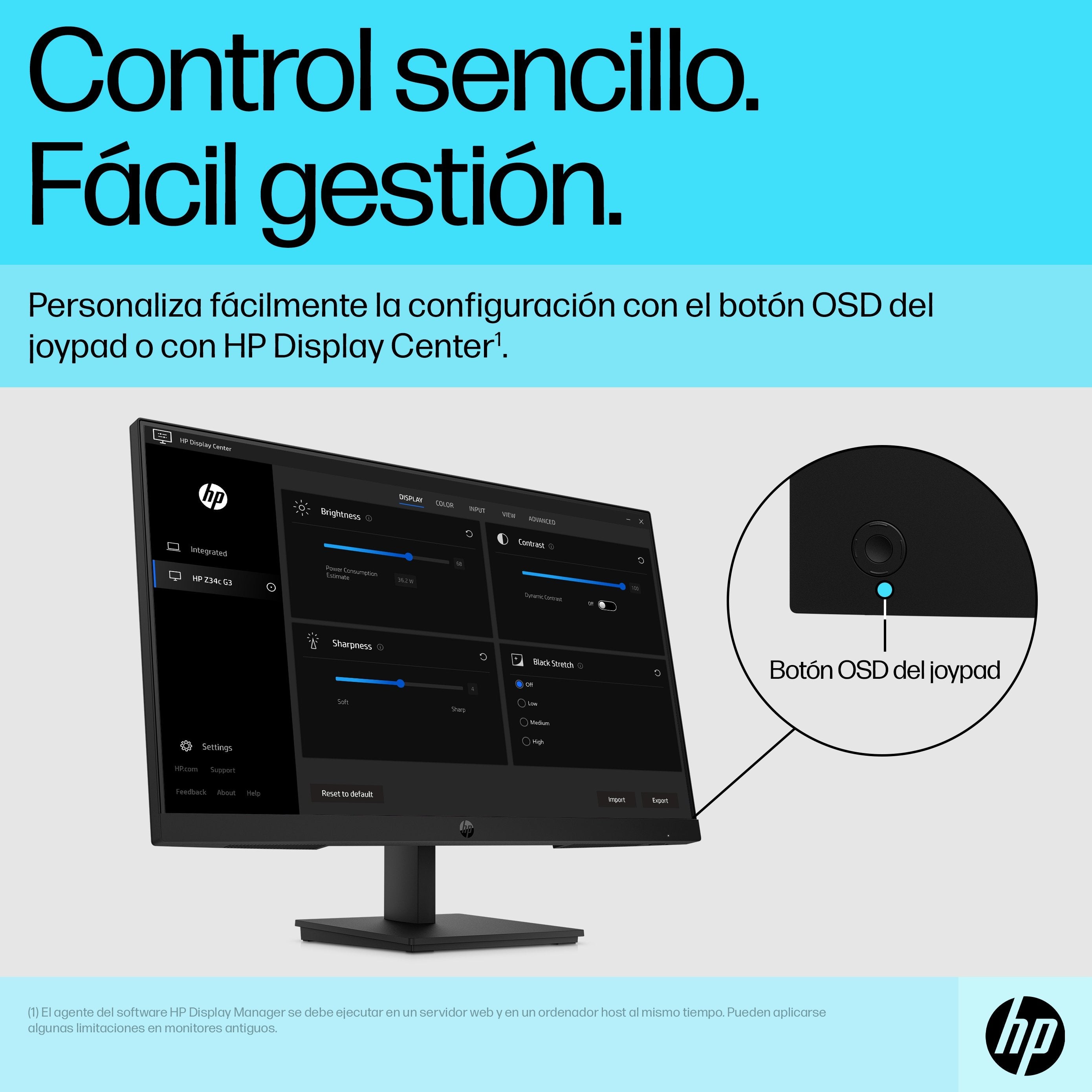 EAN 5715063139431 - HP P24v G5 FHD Monitor pantalla para PC 60,5 cm (23.8") 1920 x 1080 Pixeles Full HD LCD Negro imagen 12