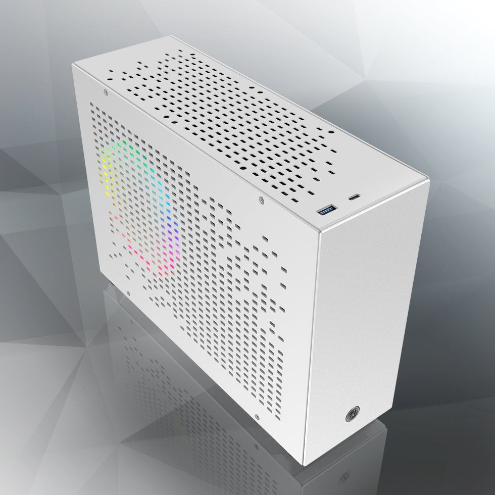 Caja Pc Raijintek Ophion 7l Mini-Itx Gehäuse - Blanco