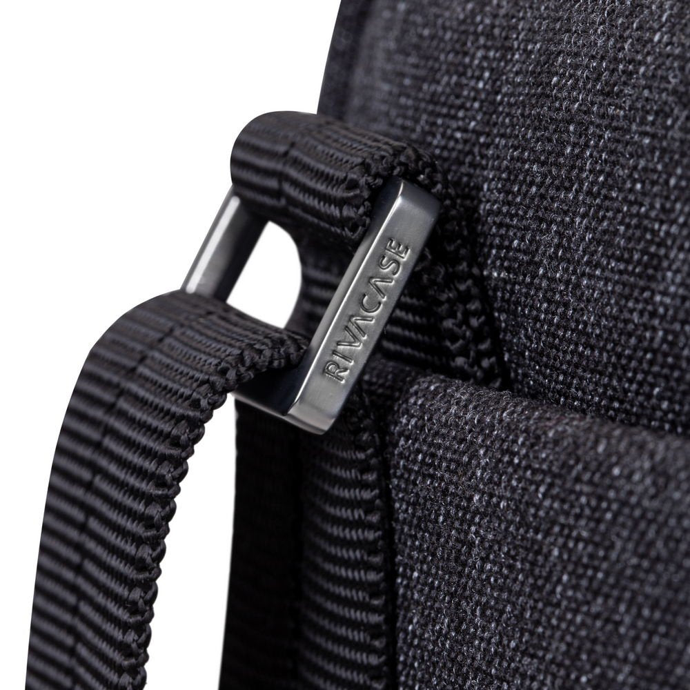 Rivacase 8810 Black Melange Crossbody Bag Para Tablets 8"