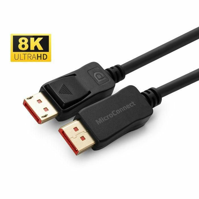 EAN 5704174307624 - Microconnect MC-DP-MMG-300V1.4 cable DisplayPort 3 m Negro imagen 1