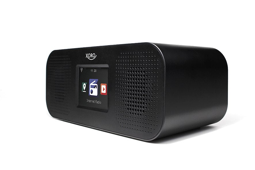 Xoro Wecker Con Radio Bluetooth Farb-Display Mereo Lautsp.