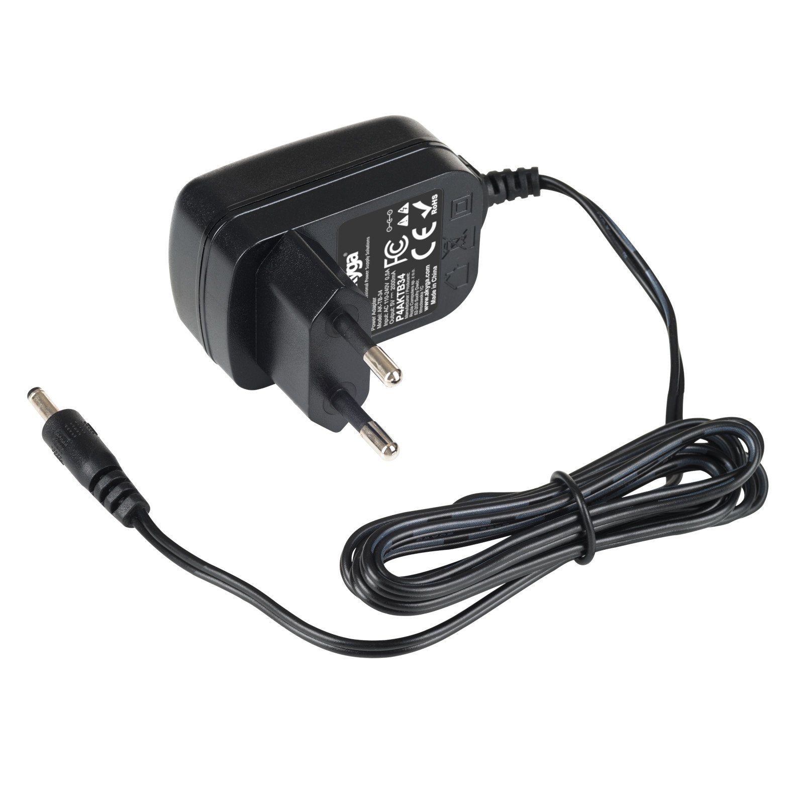Akyga Adaptador De Corriente Universal Ak-Tb-34 5.0v / 2.0a 10w 3.5 X 1.35 Mm 1.5m