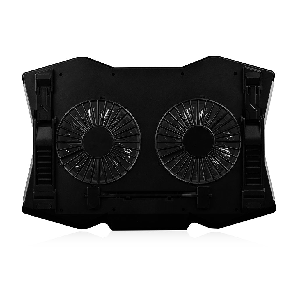 Soporte De Refrigeración Para Portátil Negro Modecom Cf18 Rgb Silent Fan