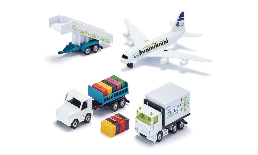 Set De Súper Aeropuerto De Siku, Vehículo Modelo 4006874063123.0