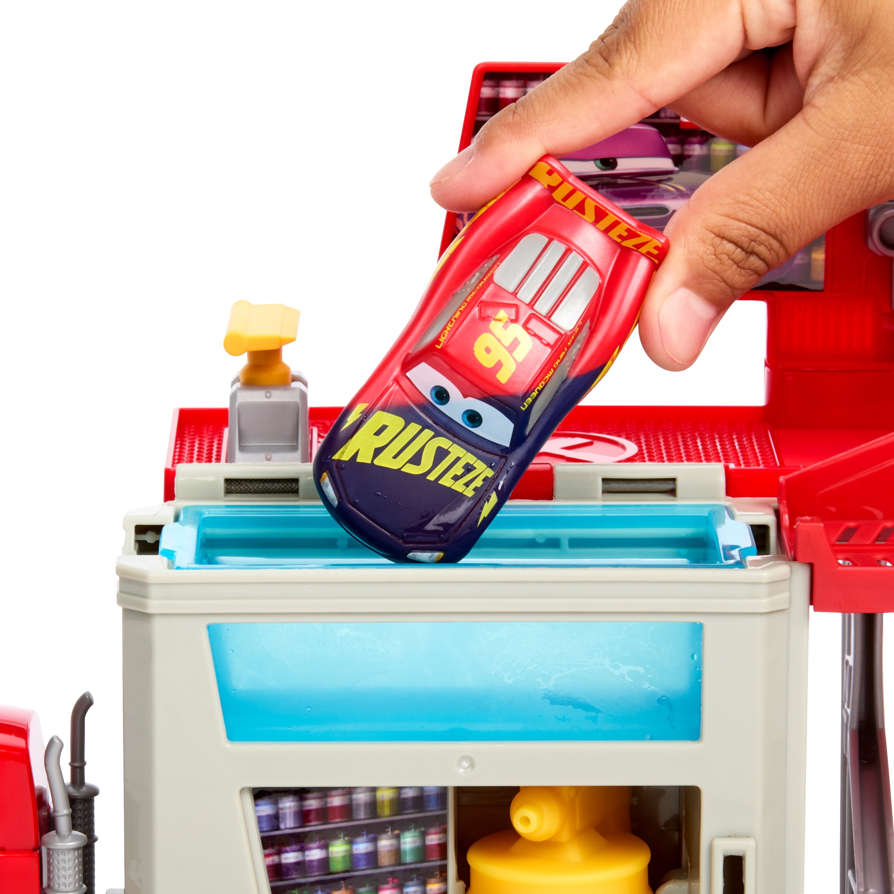 Mack Taller De Pintura Movil Cars Disney Pixar