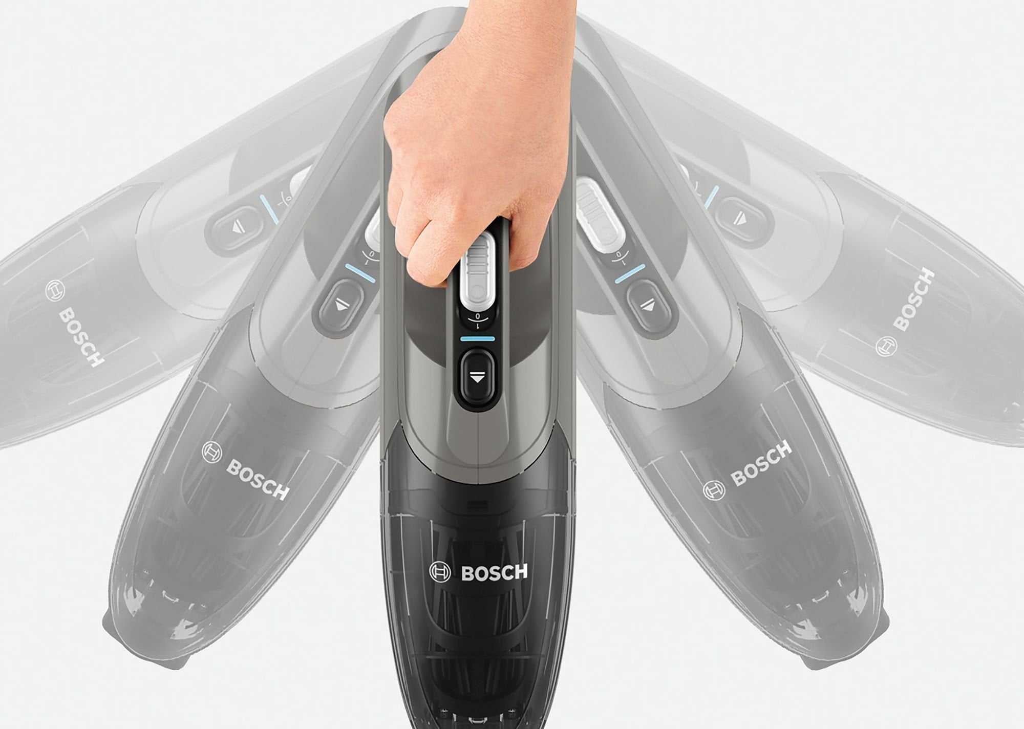 Aspirador Escoba Bosch Serie 2 Bbhf214g Eléctrica Sin Bolsa Gris