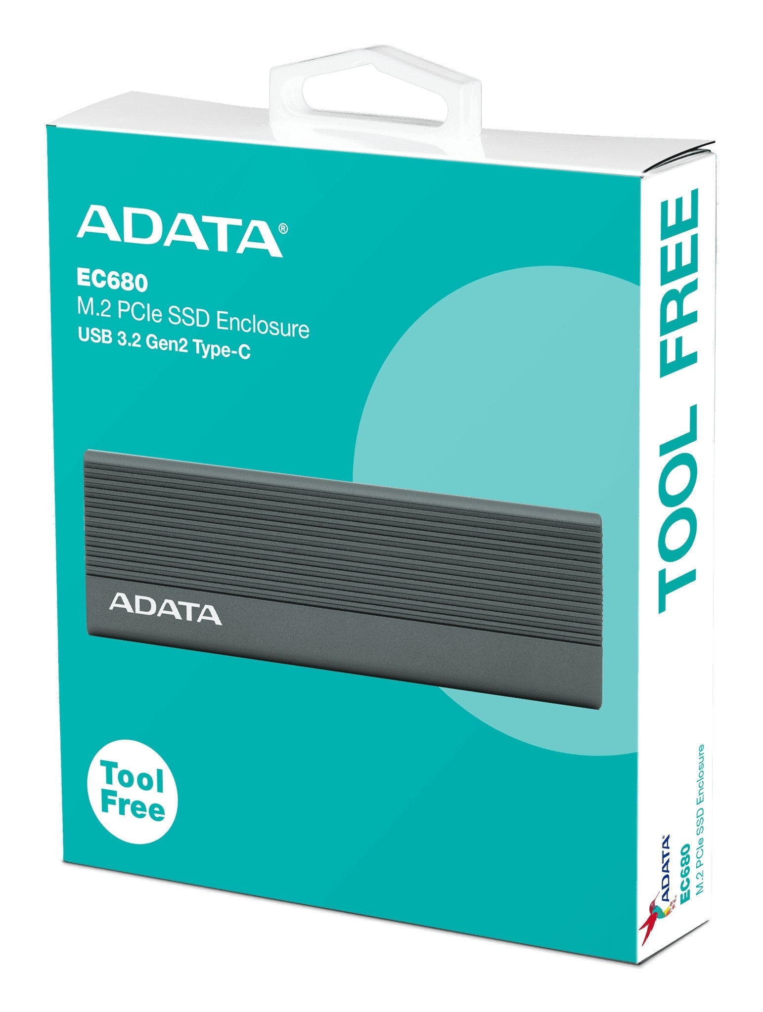 Obudowa Zewnetrzna Ssd M.2 Ec680 Usb3.2c 10gbps